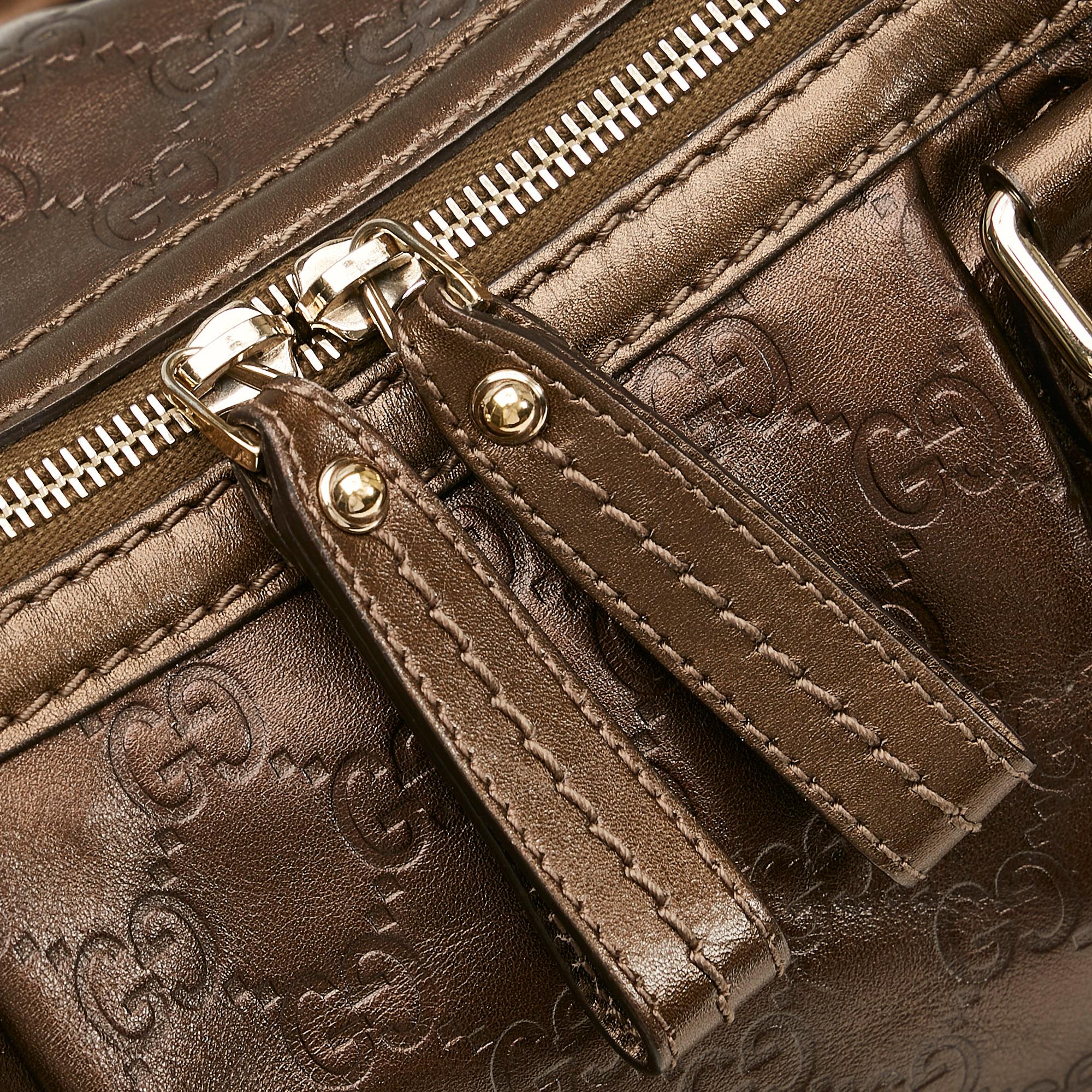 Gucci Guccissima Sukey Handbag (SHG-37359)