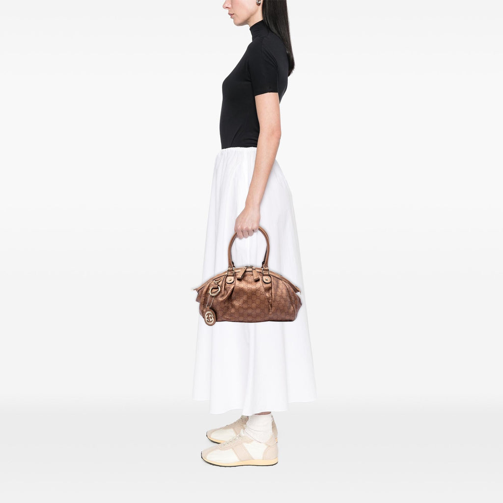 Gucci Guccissima Sukey Satchel