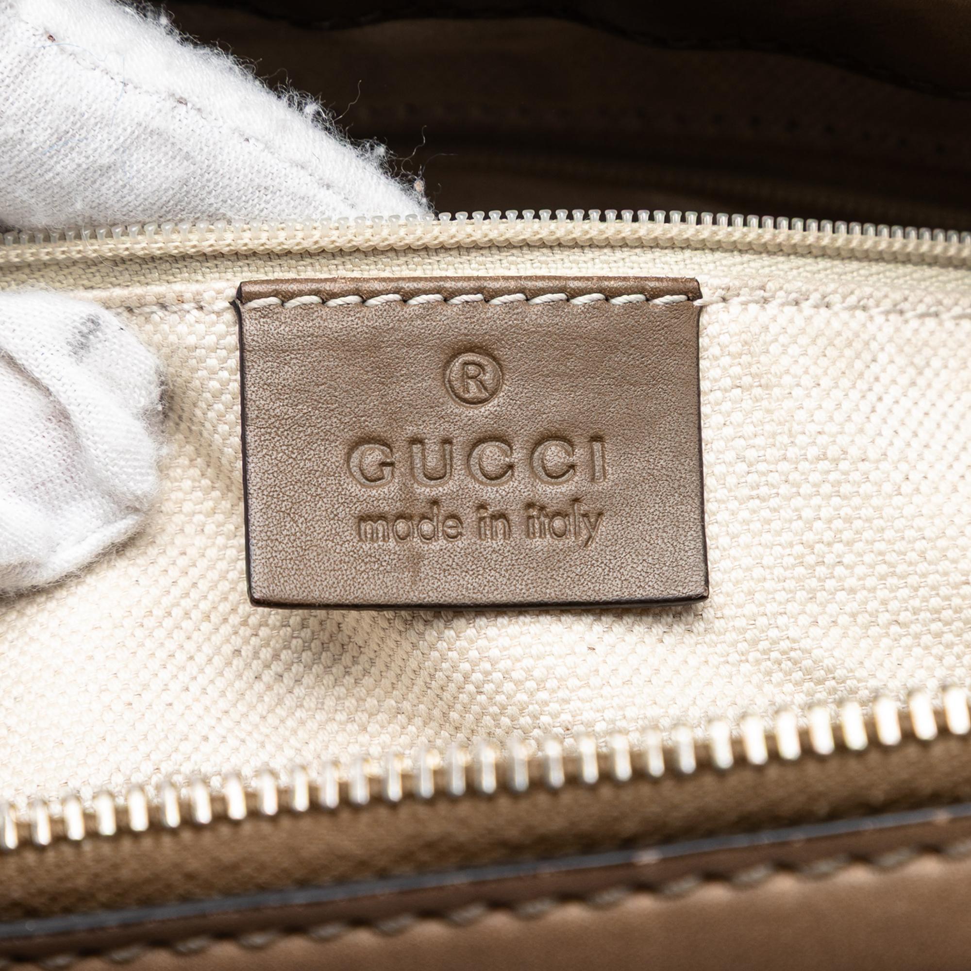 Gucci Guccissima Sukey Satchel