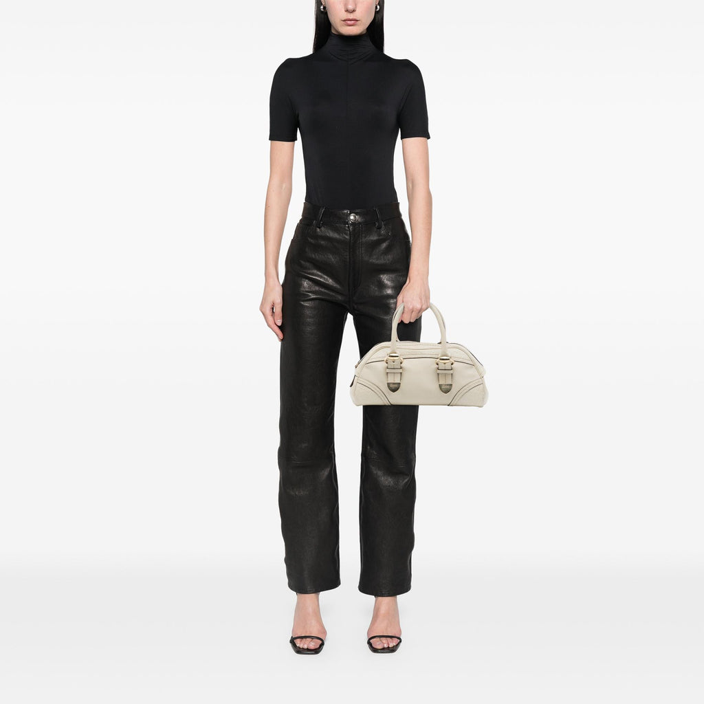 Gucci Guccissima Trimmed Leather Signoria Handbag