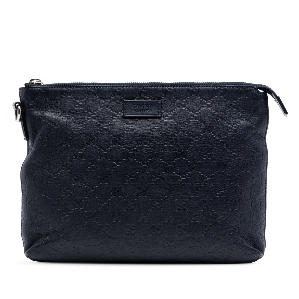 Gucci Guccissima Wristlet Clutch