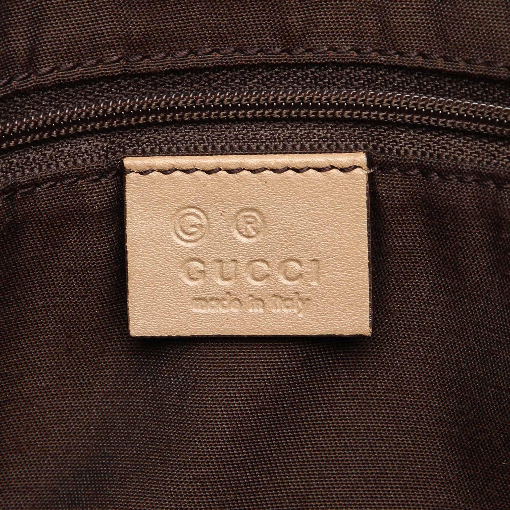 Gucci Horsebit Abbey D-Ring Leather Tote Bag (SHG-21857)