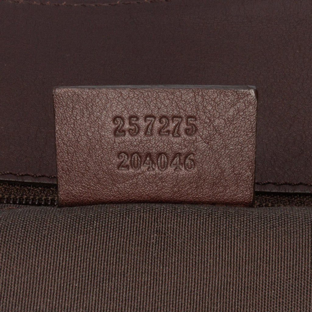 Gucci Horsebit Canvas Gifford Tote