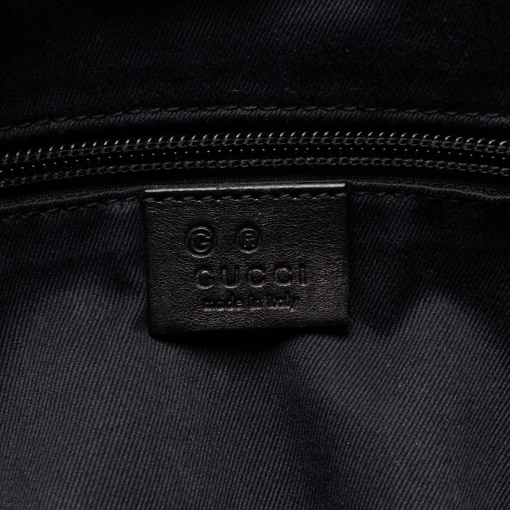 Gucci Horsebit Canvas Tall Tote