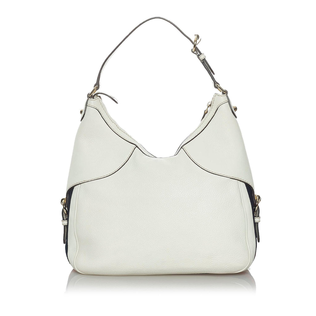 Gucci Horsebit Heritage Leather Shoulder Bag (SHG-33899)