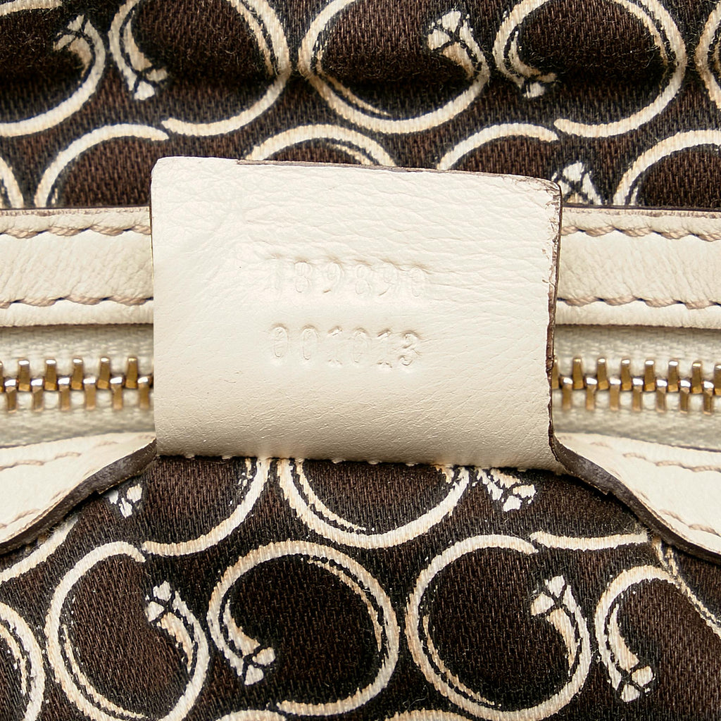Gucci Horsebit Nail Leather Tote Bag (SHG-27180)