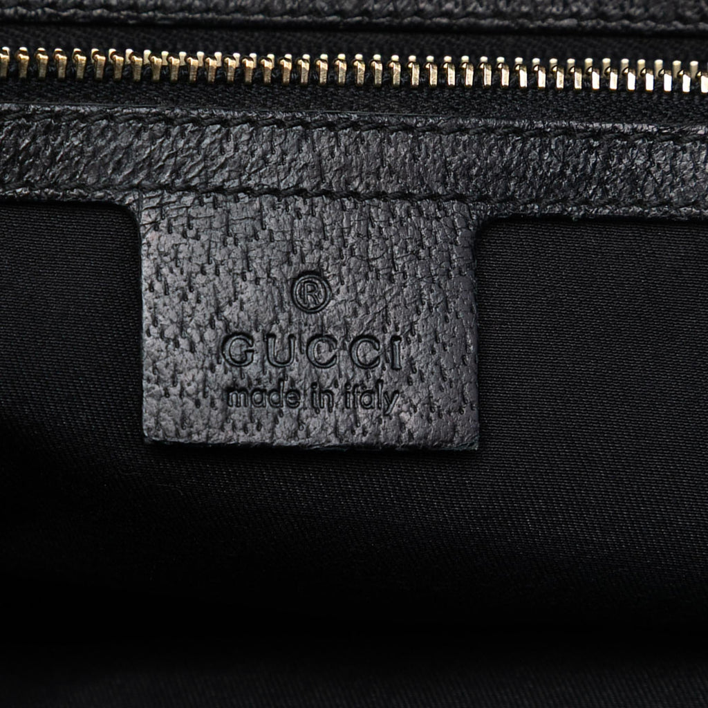 Gucci Horsebit Velvet Web Treasure Boston Bag