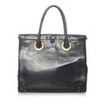Gucci Horseshoe Leather Tote Bag (SHG-31243)