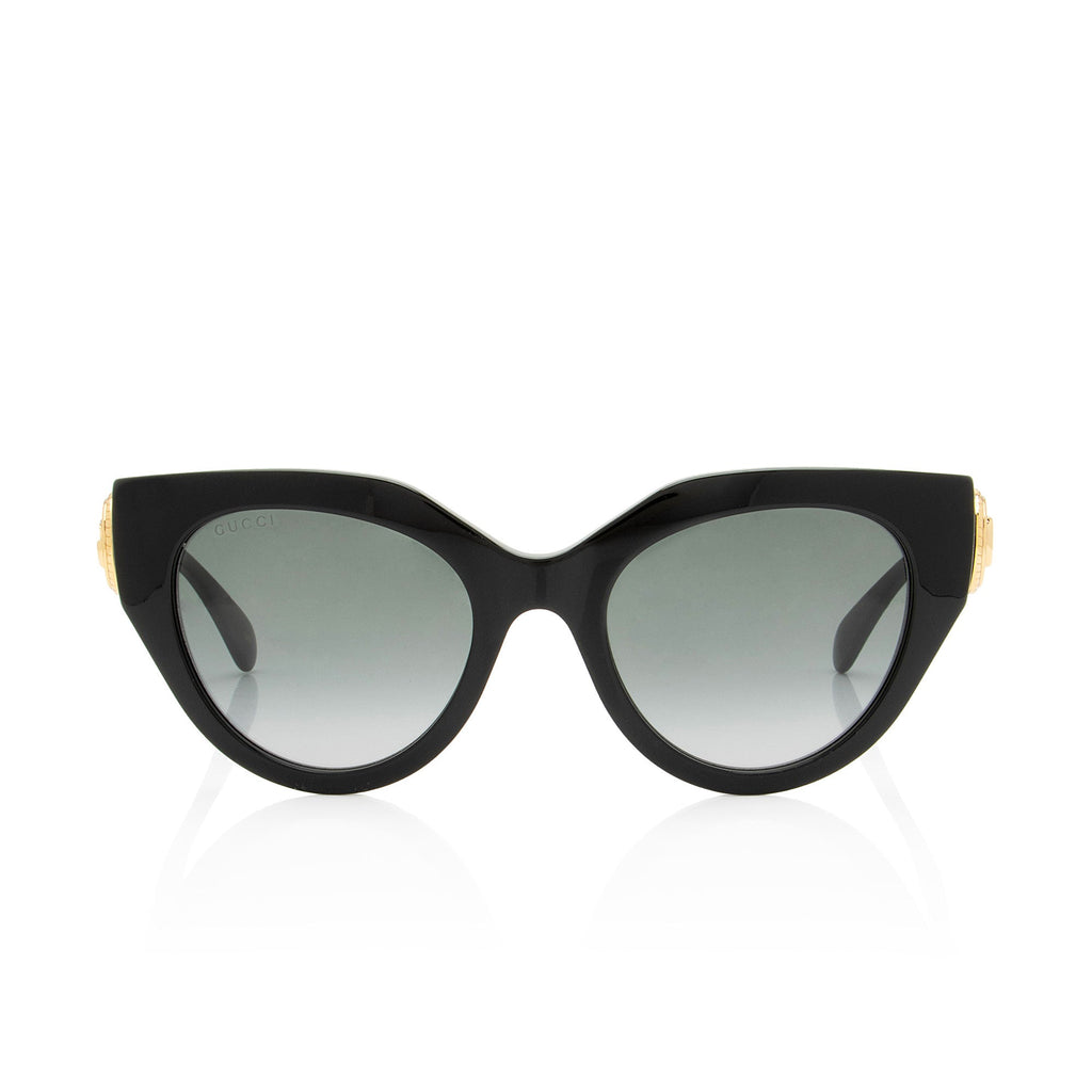 Gucci Interlocking G Medallion Cat Eye Sunglasses