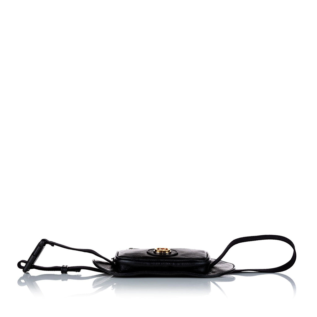 Gucci Interlocking G Morpheus Leather Belt Bag (SHG-28987)