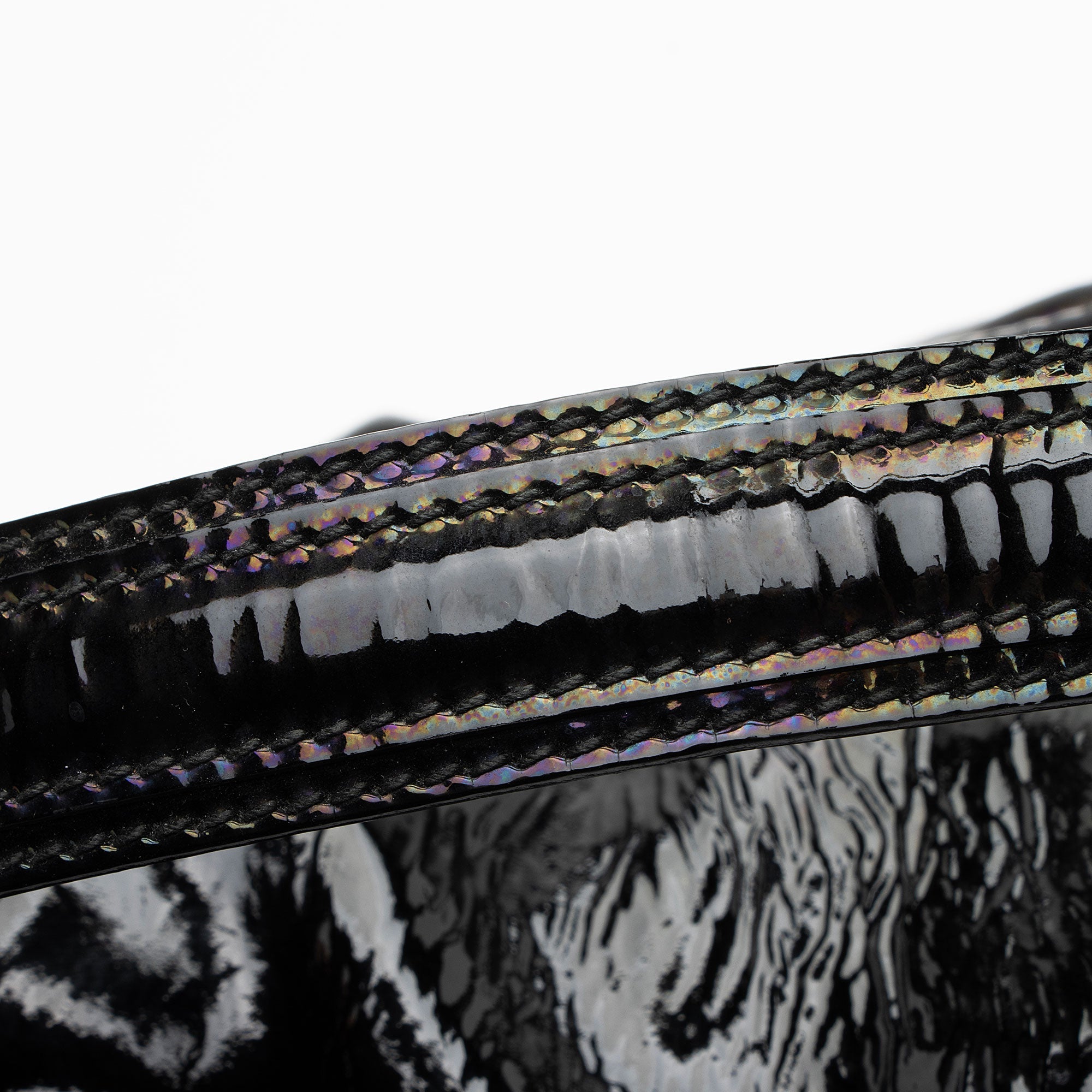 Gucci Iridescent Patent Leather Icon Bit Hobo