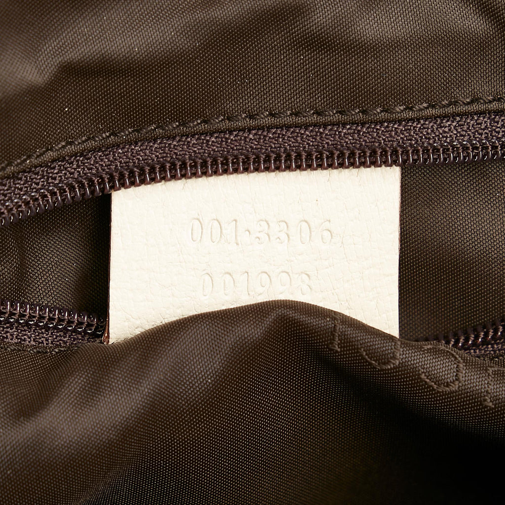 Gucci Jackie Canvas Shoulder Bag (SHG-32861)