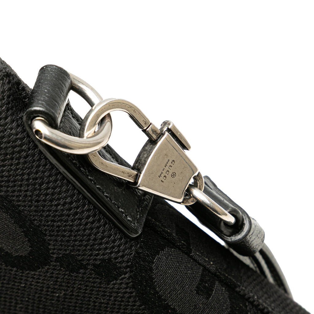 Gucci Jumbo GG Canvas Clutch on Strap