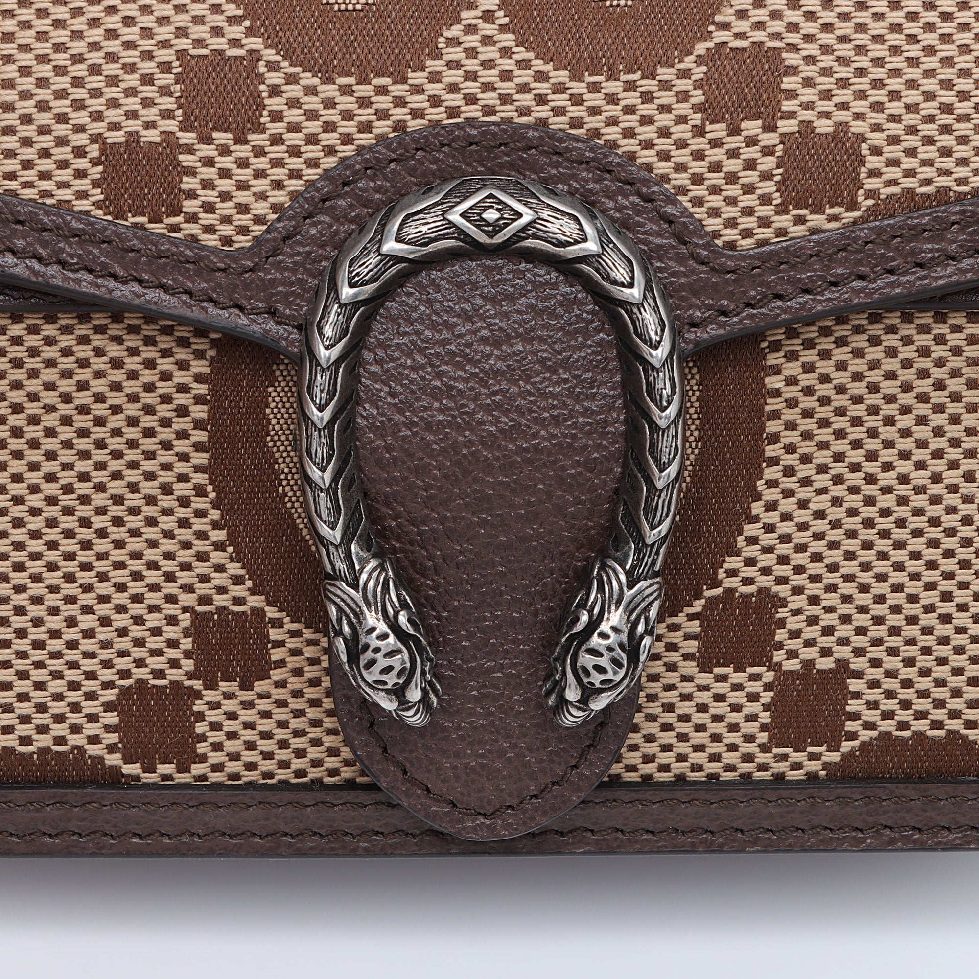 Gucci Jumbo GG Canvas Dionysus Super Mini Bag (SHF-YLTVkU)