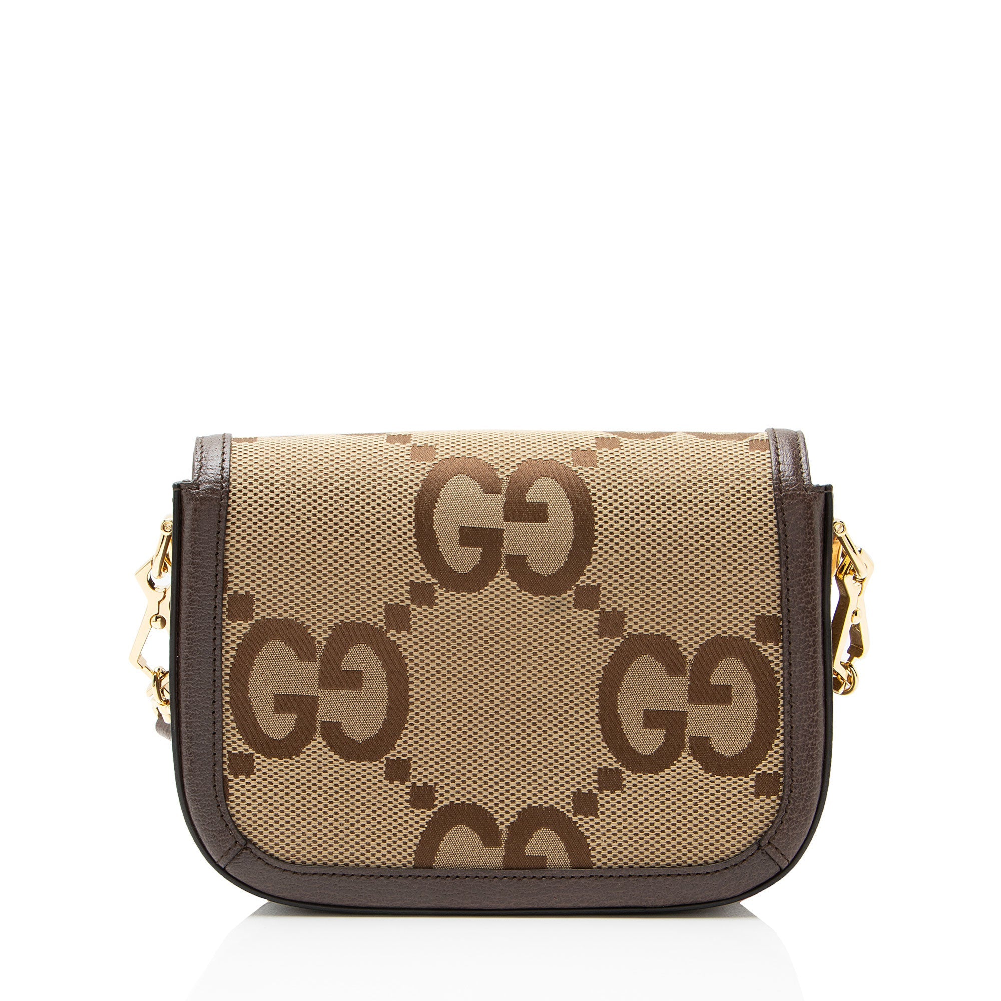 Gucci Jumbo GG Canvas Horsebit 1955 Small Shoulder Bag