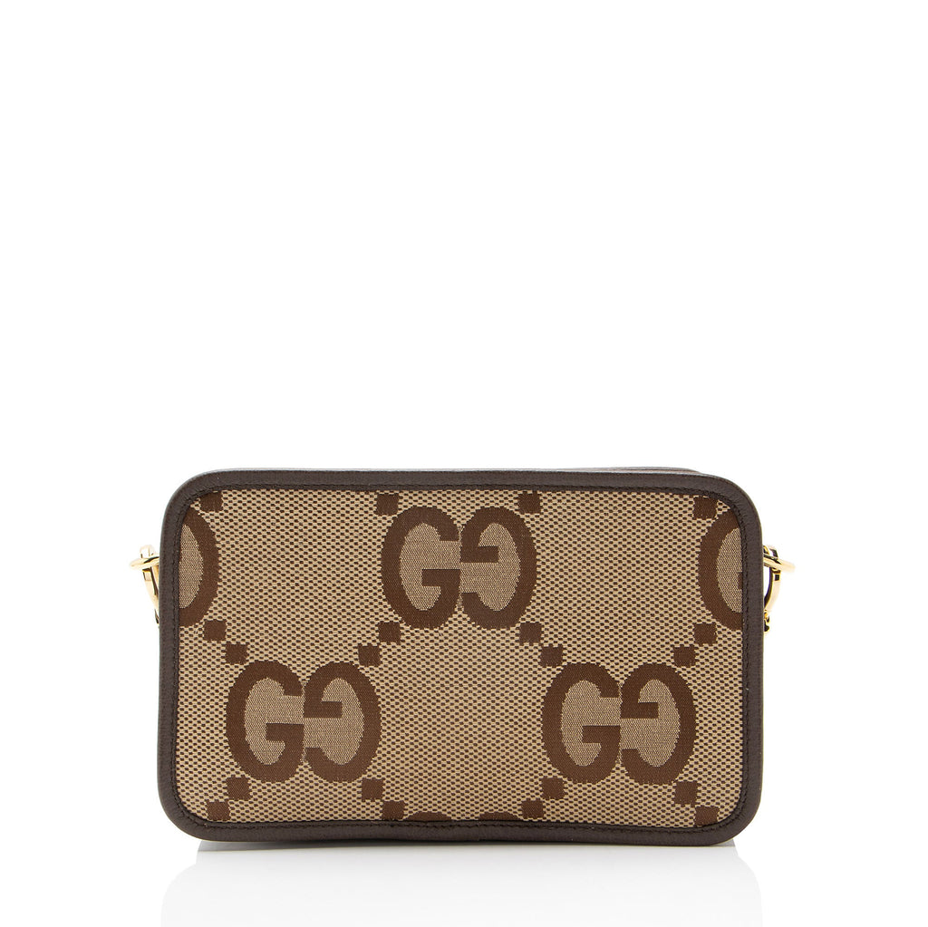 Gucci Jumbo GG Canvas Mini Shoulder Bag