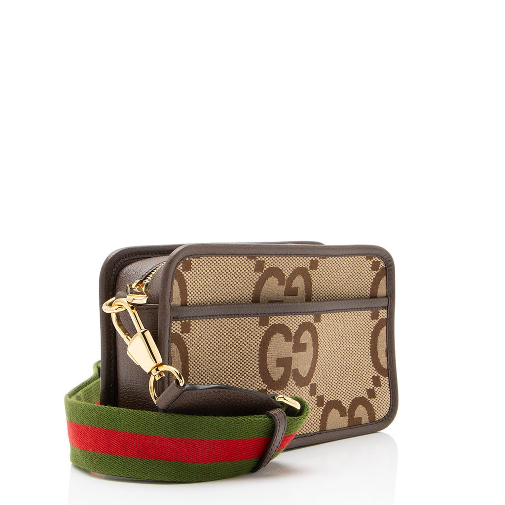 Gucci Jumbo GG Canvas Mini Shoulder Bag