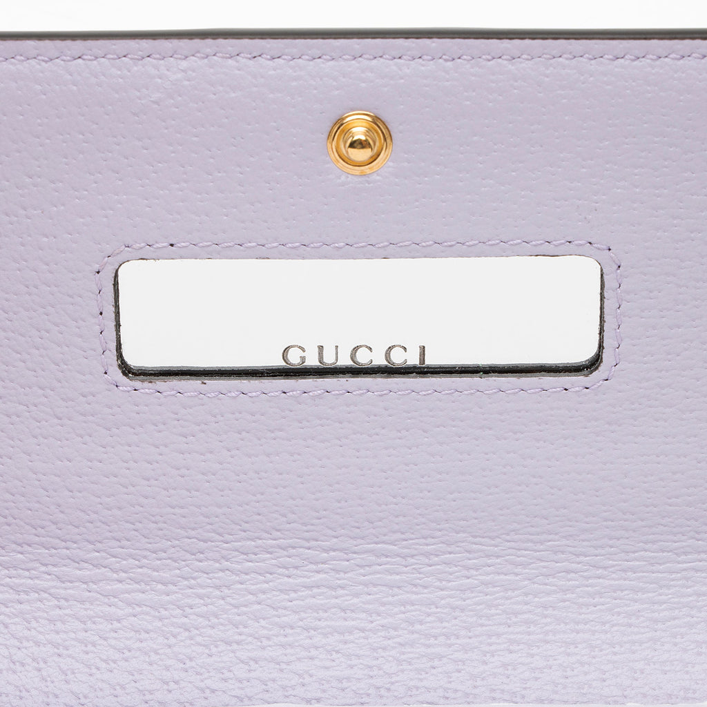 Gucci Jumbo GG Canvas Ophidia Continental Wallet on Chain