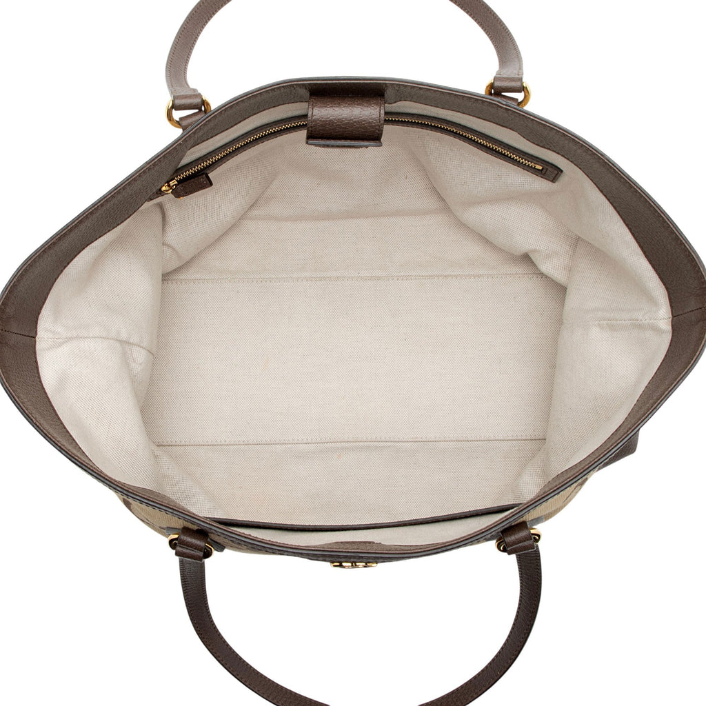 Gucci Jumbo GG Canvas Ophidia Large Shopping Tote