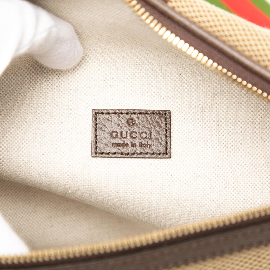Gucci Jumbo GG Canvas Web Belt Bag