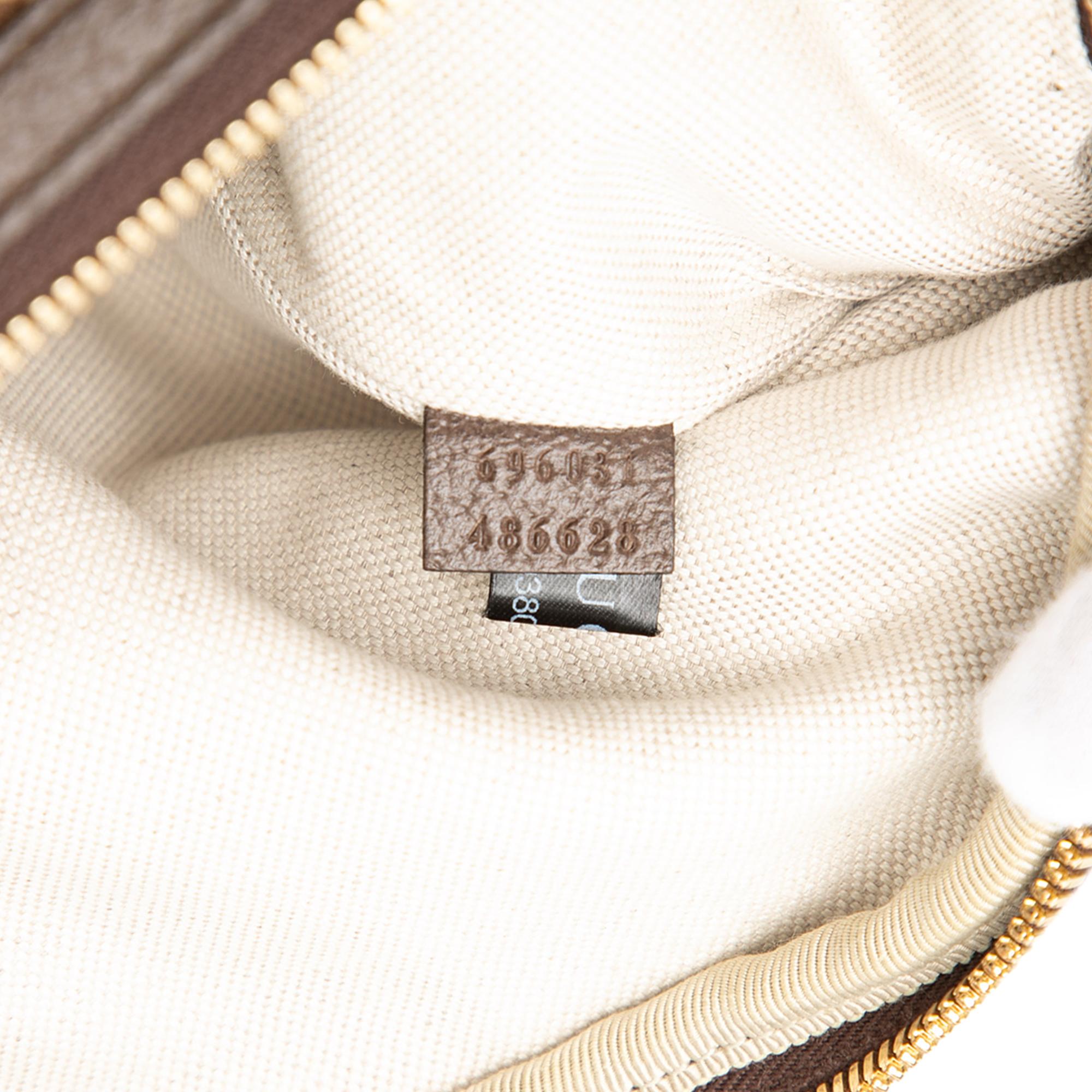 Gucci Jumbo GG Canvas Web Belt Bag