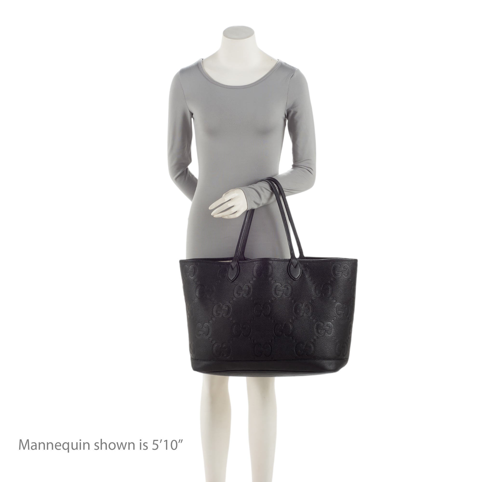 Gucci Jumbo GG Leather Large Tote (SHF-LAljvZ)