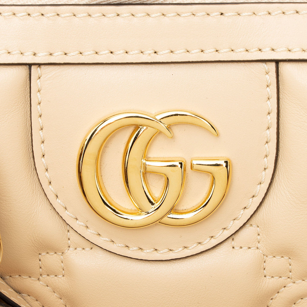 Gucci Jumbo GG Matelasse Leather Medium Duffle