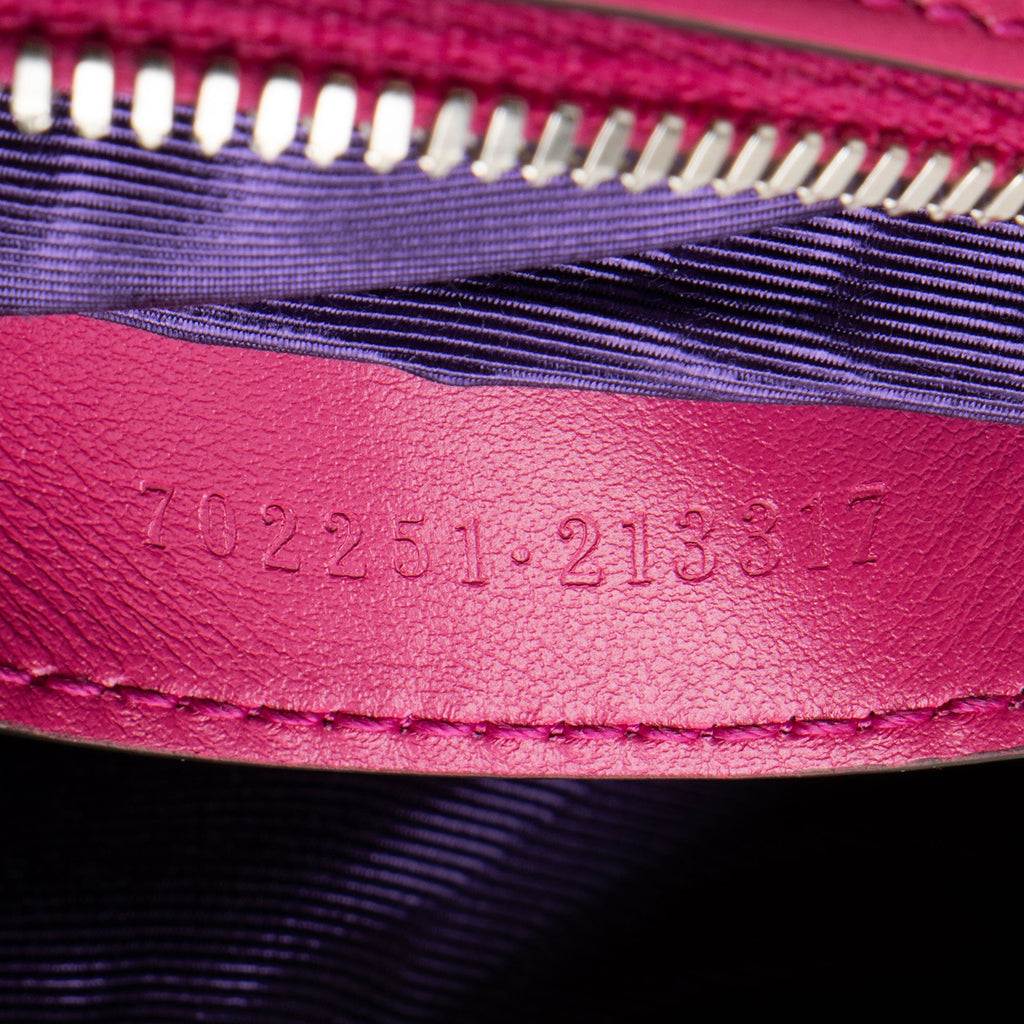 Gucci Jumbo GG Matelasse Nylon Mini Bowling Bag