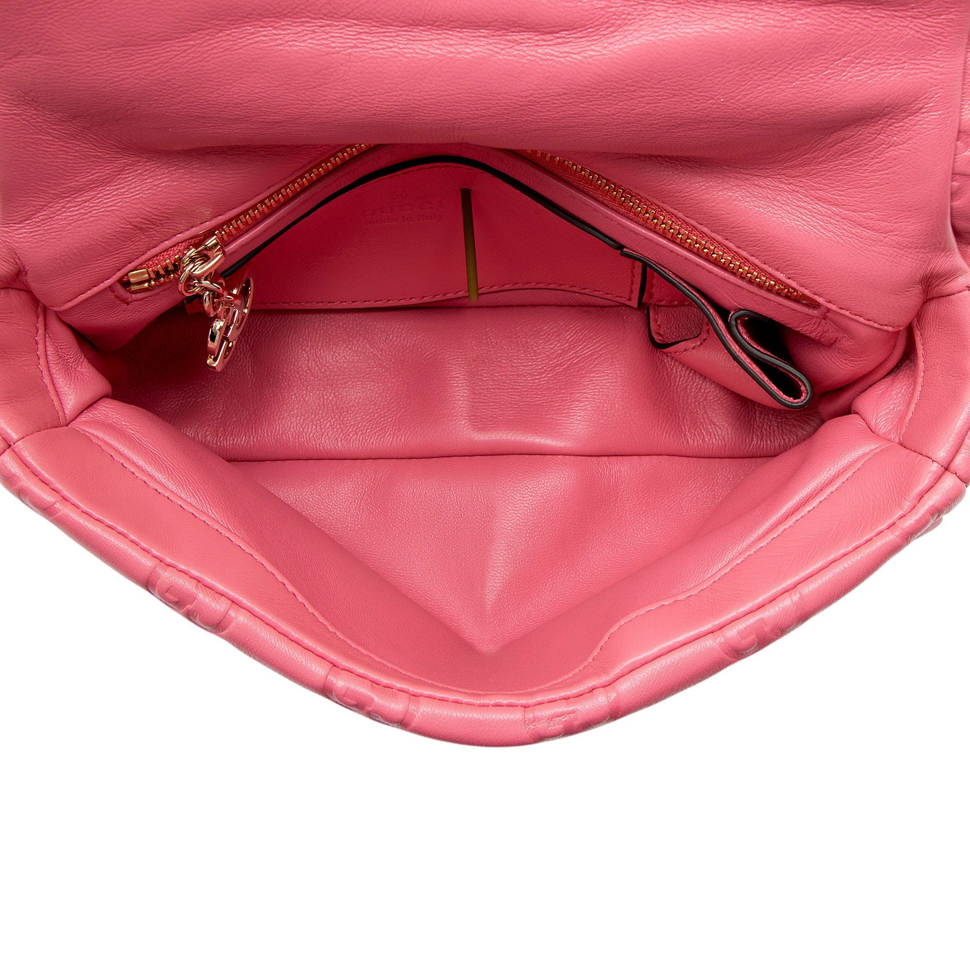 Gucci Jumbo GG Puffy Leather Milano Small Top Handle