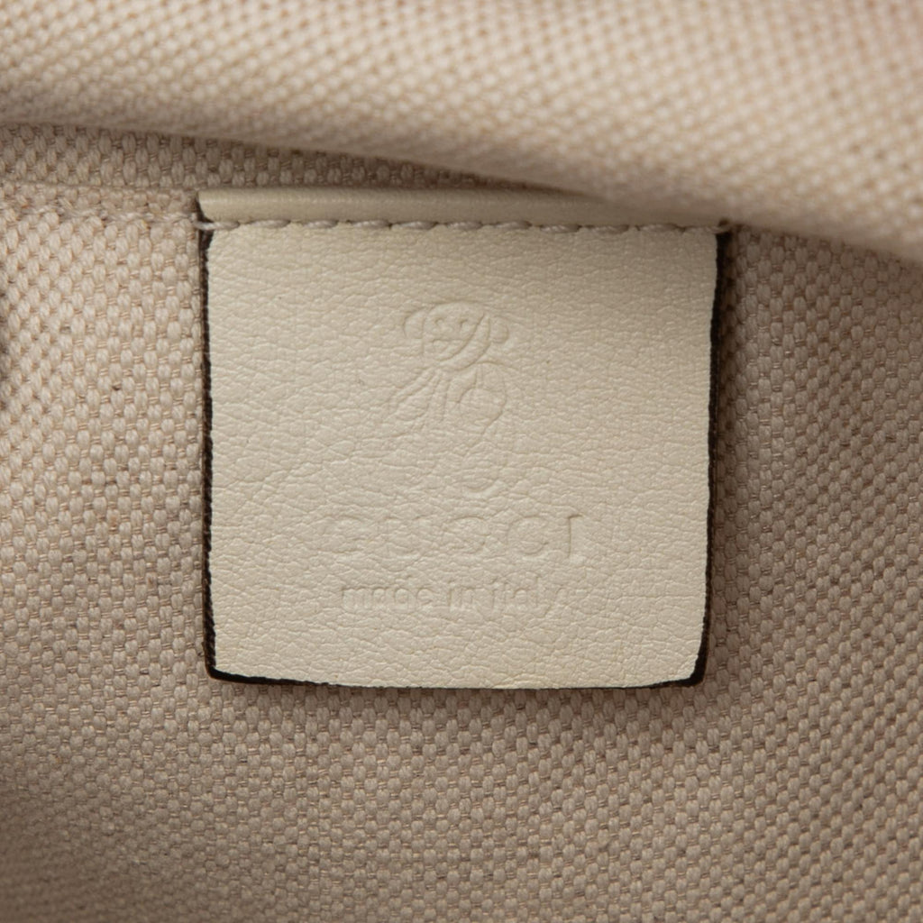 Gucci Kids Canvas Heartbeat Tote