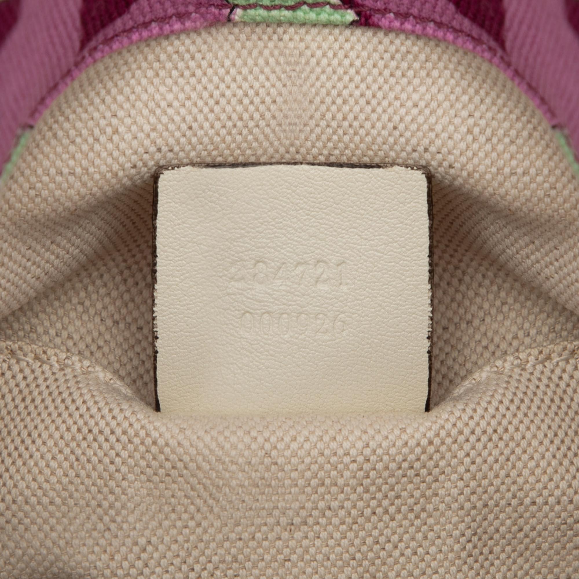 Gucci Kids Canvas Heartbeat Tote