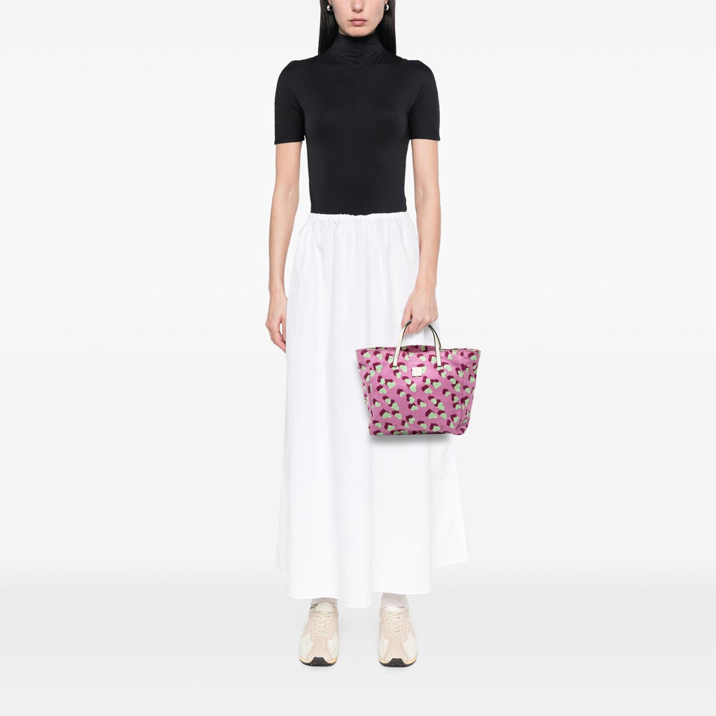 Gucci Kids Canvas Heartbeat Tote