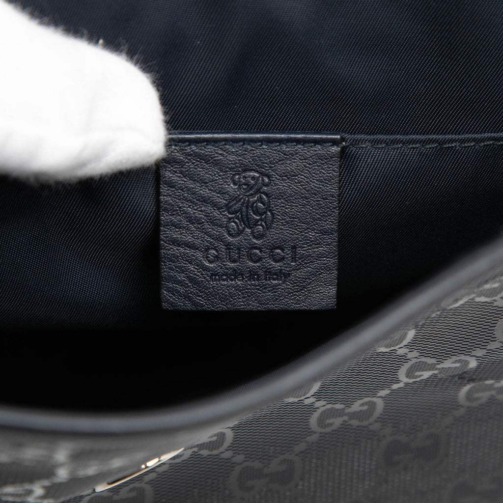 Gucci Kids GG Imprime Web Messenger Bag