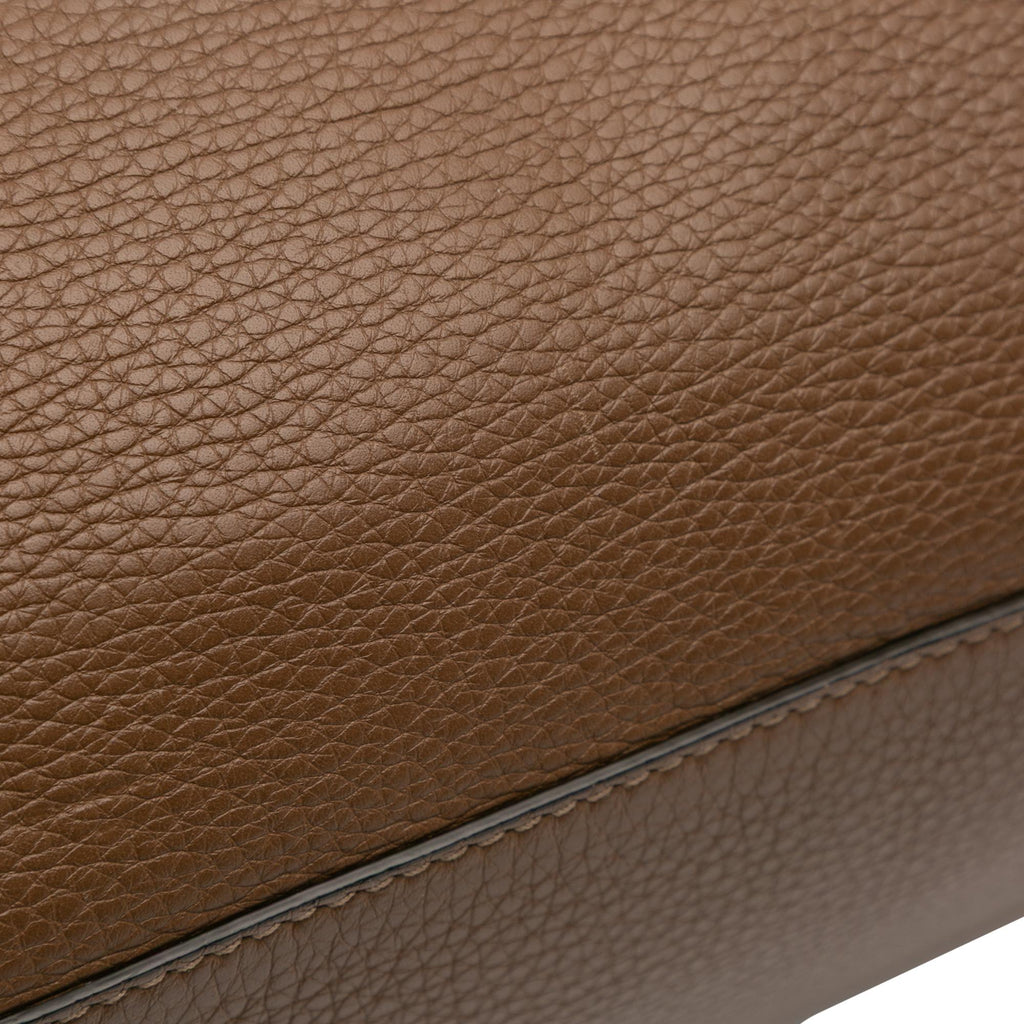 Gucci Large Calfskin Bamboo Shopper Satchel