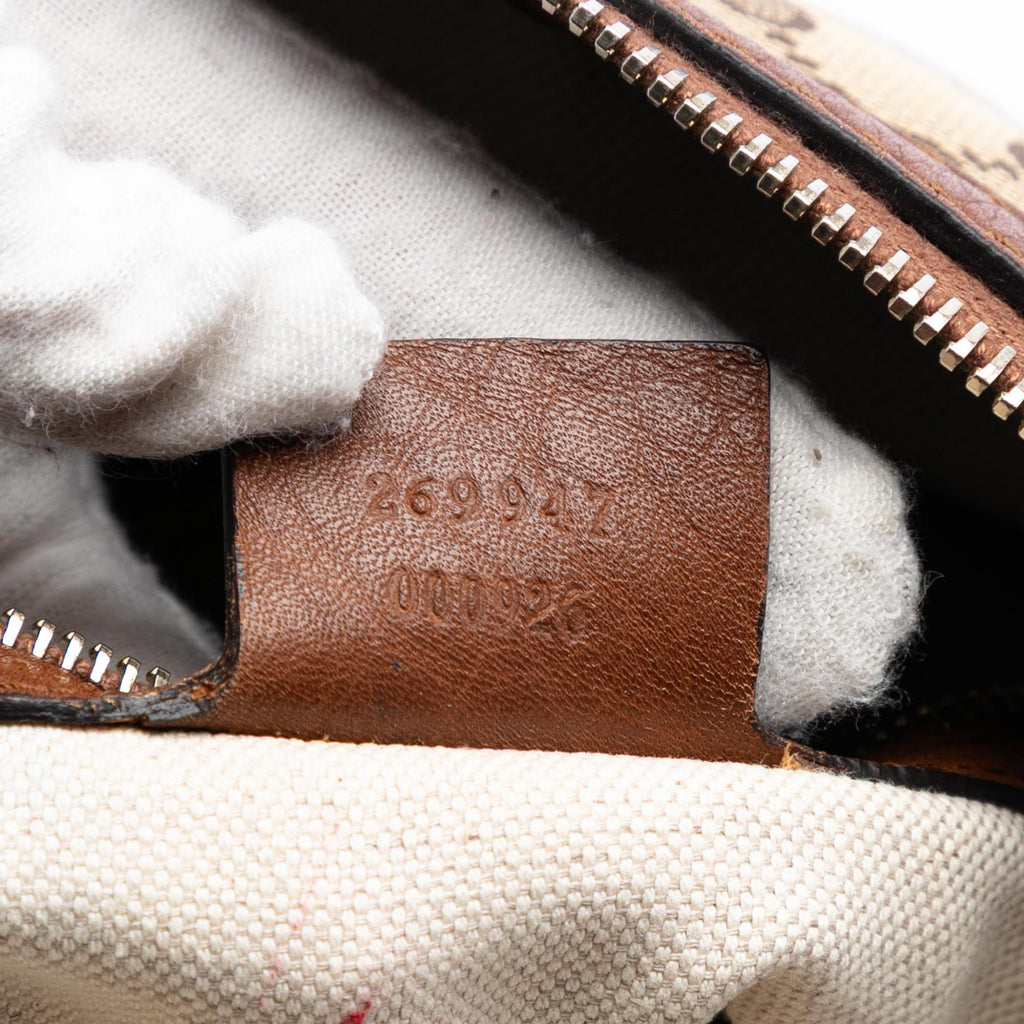 Gucci Large GG Canvas Bella Tote