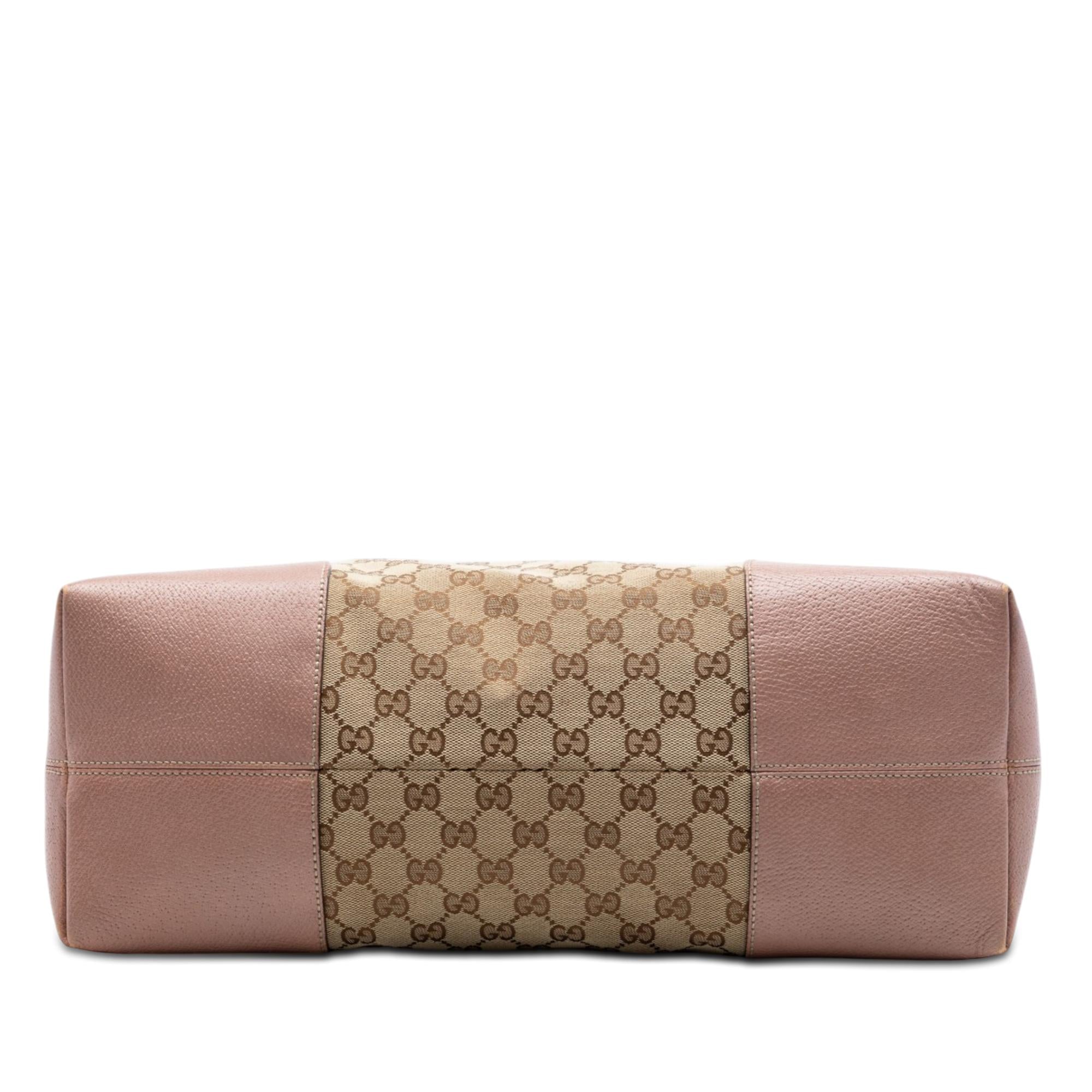 Gucci Large GG Canvas Bree Dome Tote