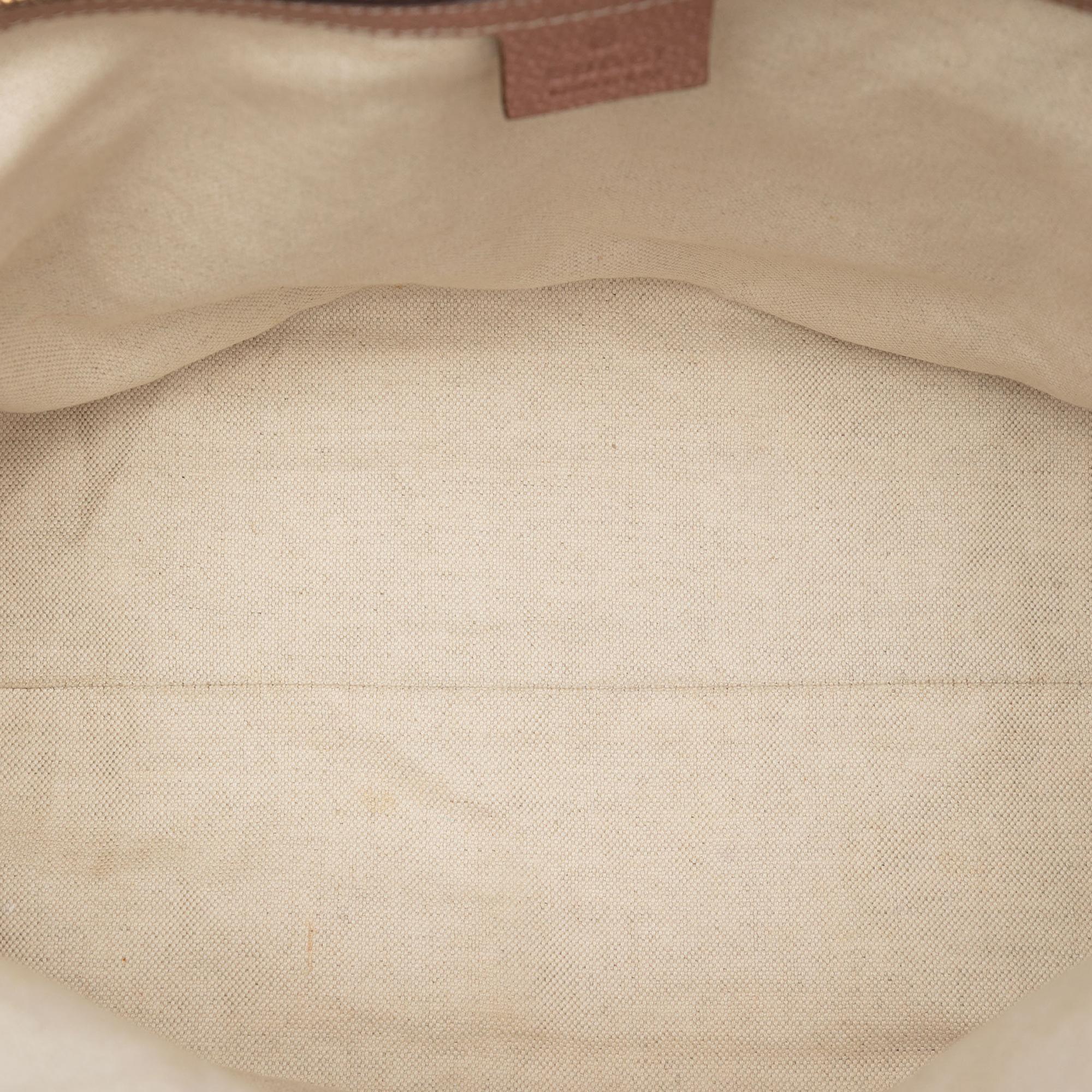 Gucci Large GG Canvas Bree Dome Tote