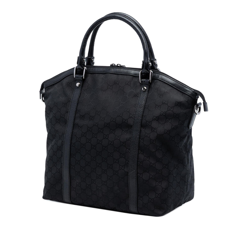 Gucci Large GG Canvas Charm Dome Satchel