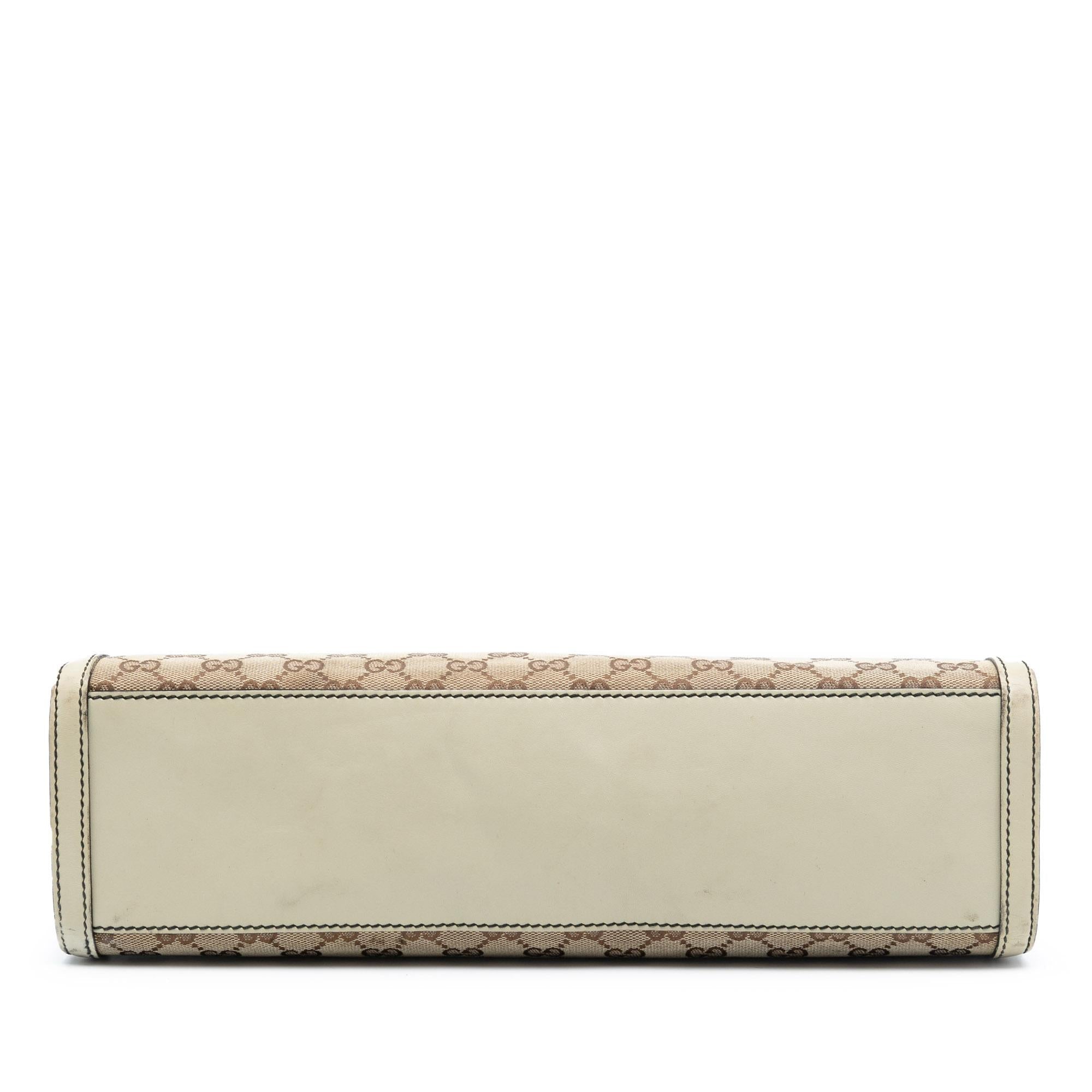 Gucci Large GG Canvas Emily Shoulder Bag