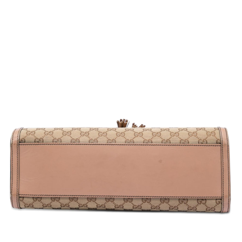 Gucci Large GG Canvas Emily Shoulder Bag