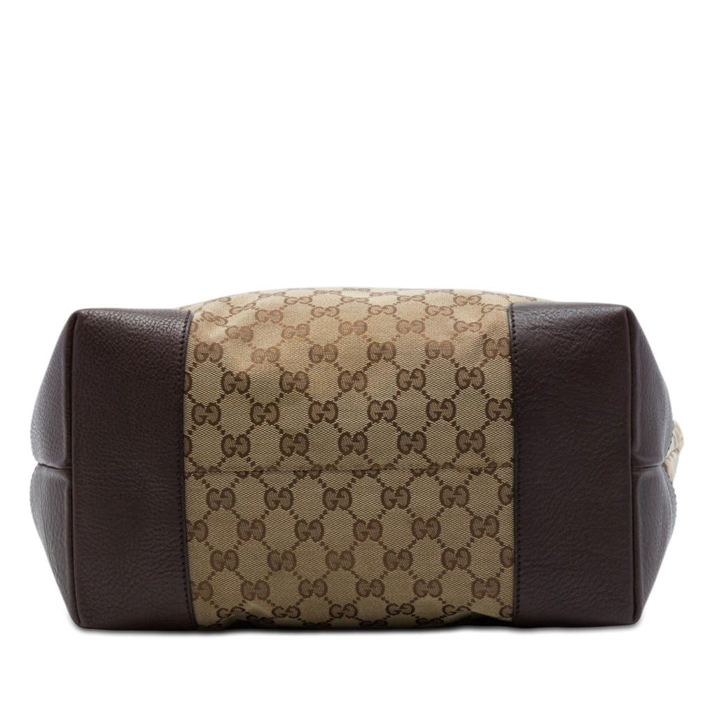 Gucci Large GG Canvas GG Charm Tote