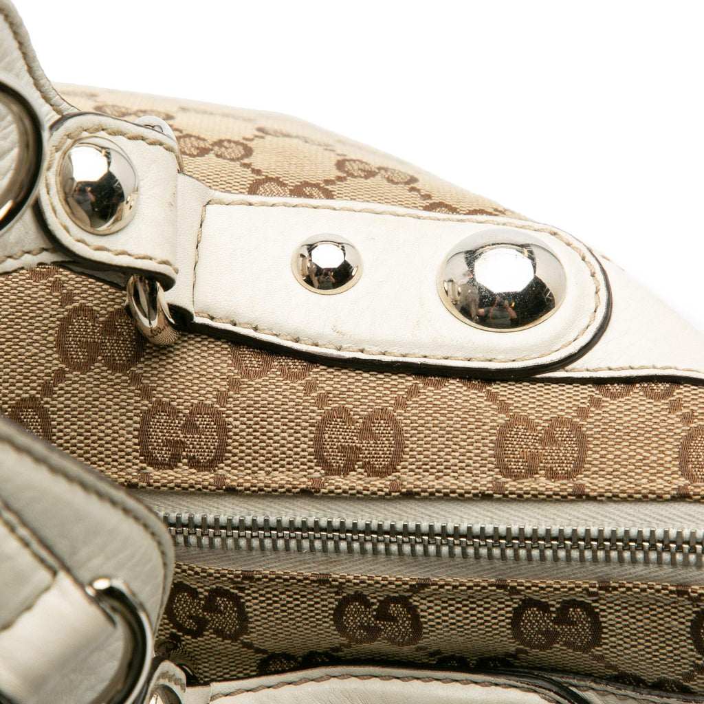 Gucci Large GG Canvas Icon Bit Satchel