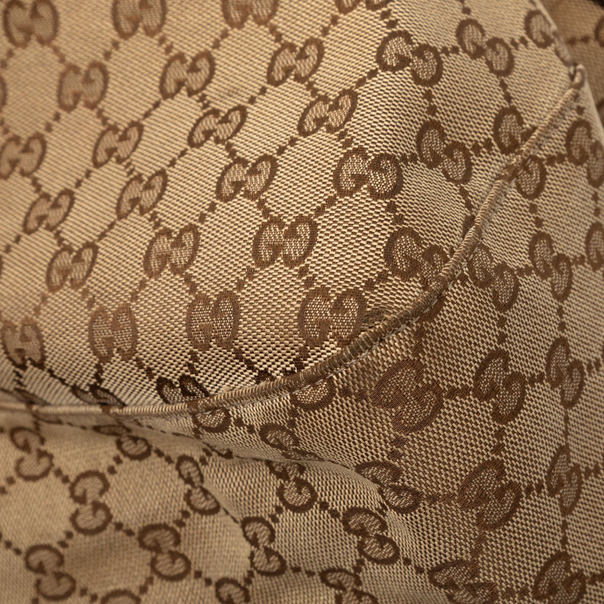 Gucci Large GG Canvas Icon Bit Satchel