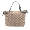 Gucci Large GG Canvas Icon Bit Satchel