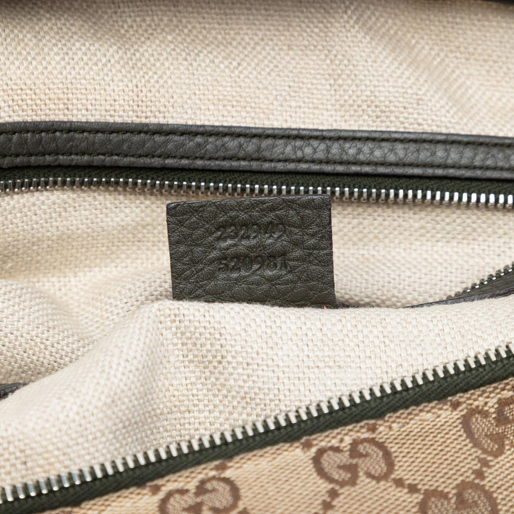 Gucci Large GG Canvas Icon Bit Satchel