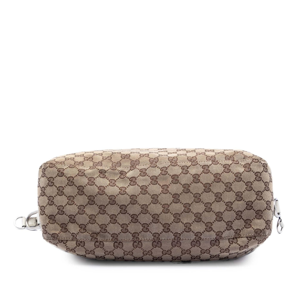 Gucci Large GG Canvas Icon Bit Satchel