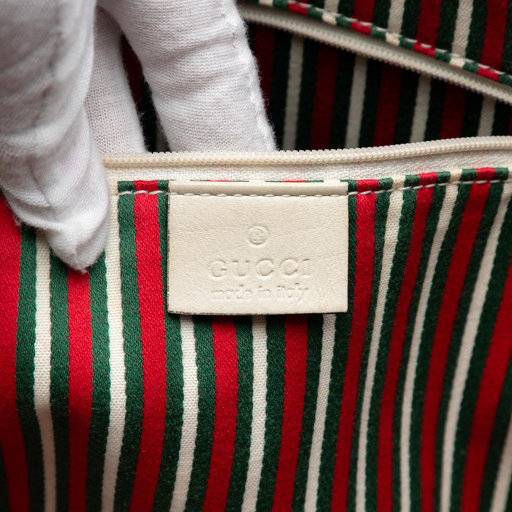 Gucci Large GG Canvas New Britt Tote