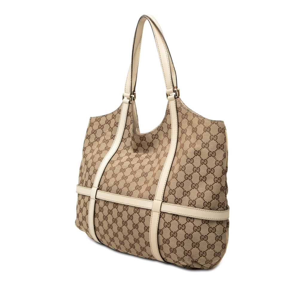 Gucci Large GG Canvas Royal Tote
