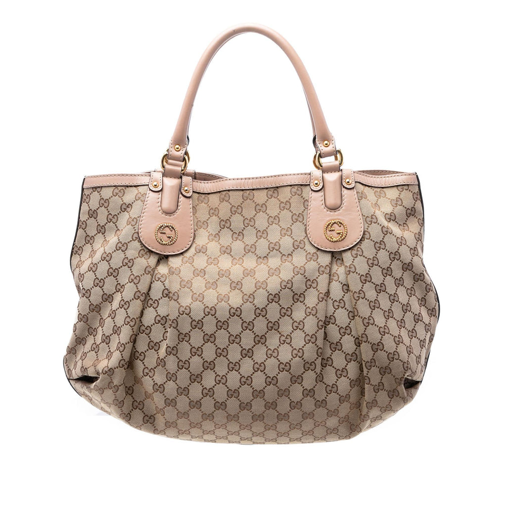 Gucci Large GG Canvas Scarlett Tote