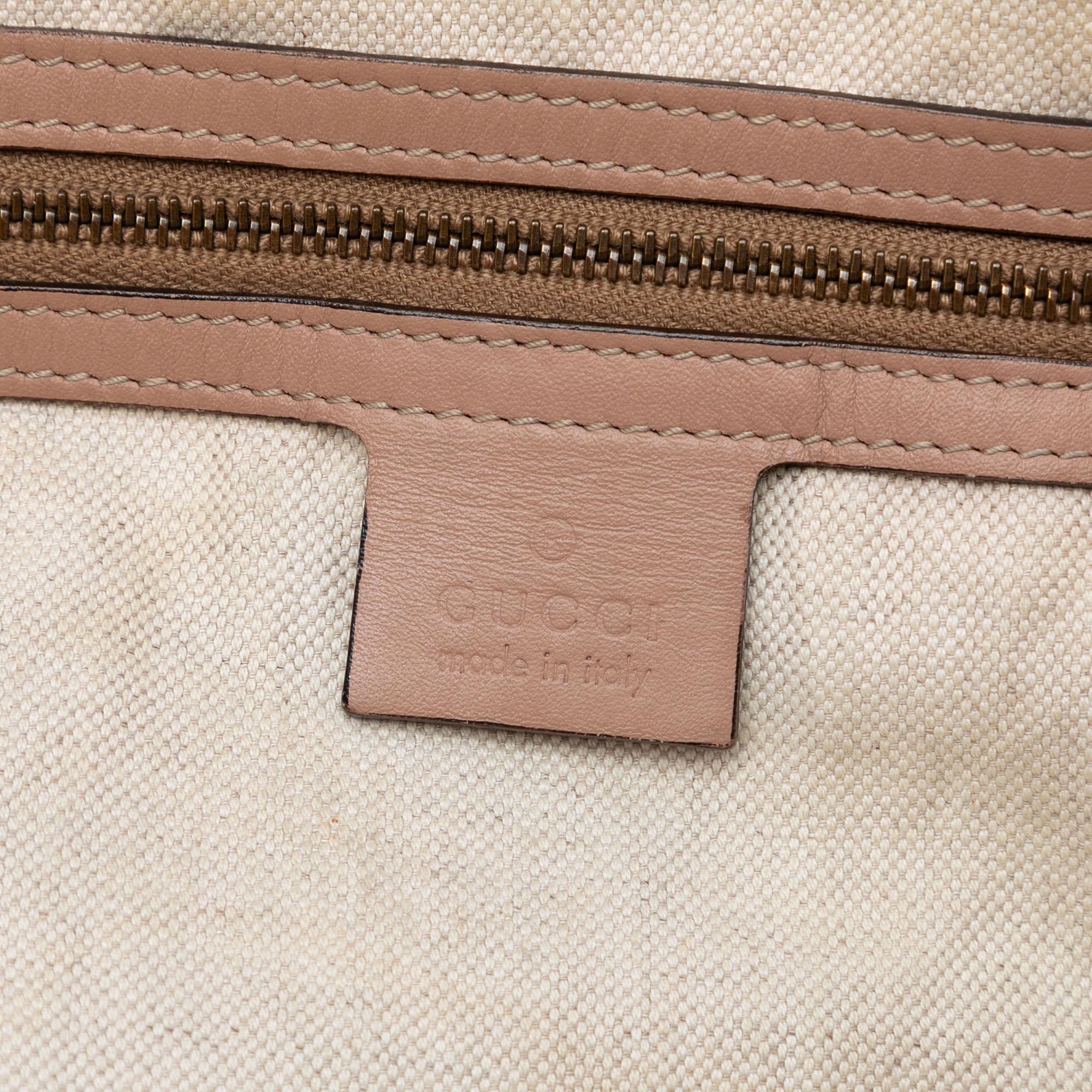 Gucci Large GG Canvas Scarlett Tote